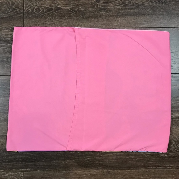 Disney Princess Cinderella Belle Rapunzel Girls Cartoon Pink Pillowcase - Picture 2 of 2